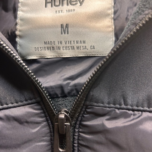 Hurley Men's Black Jacket - Picture 3 of 7